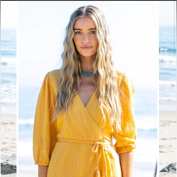 NWT! Honorine Alessandra Gauze Coverup dress- XS color waterfall - Picture 2 of 13